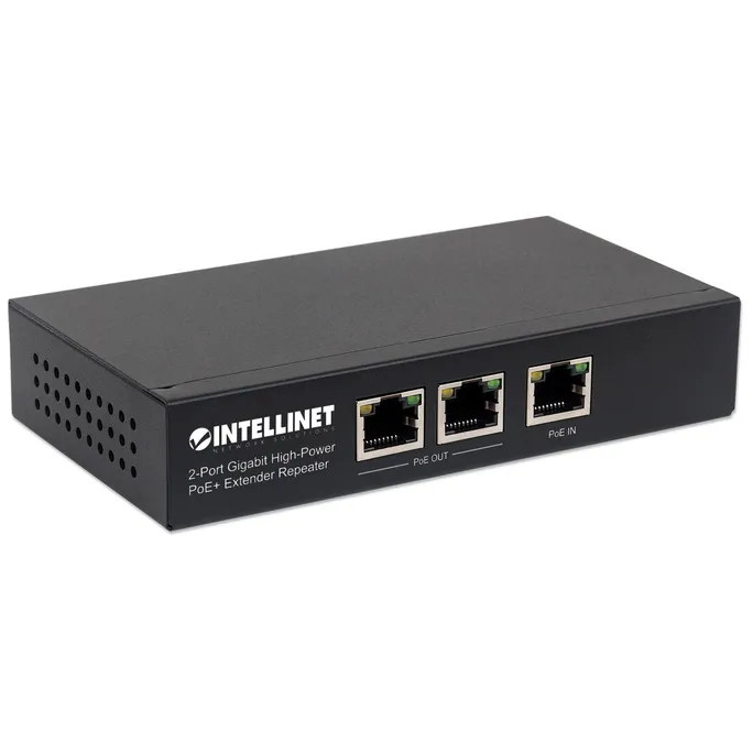 Intellinet 2-Port Gigabit High-Power PoE+ Extender