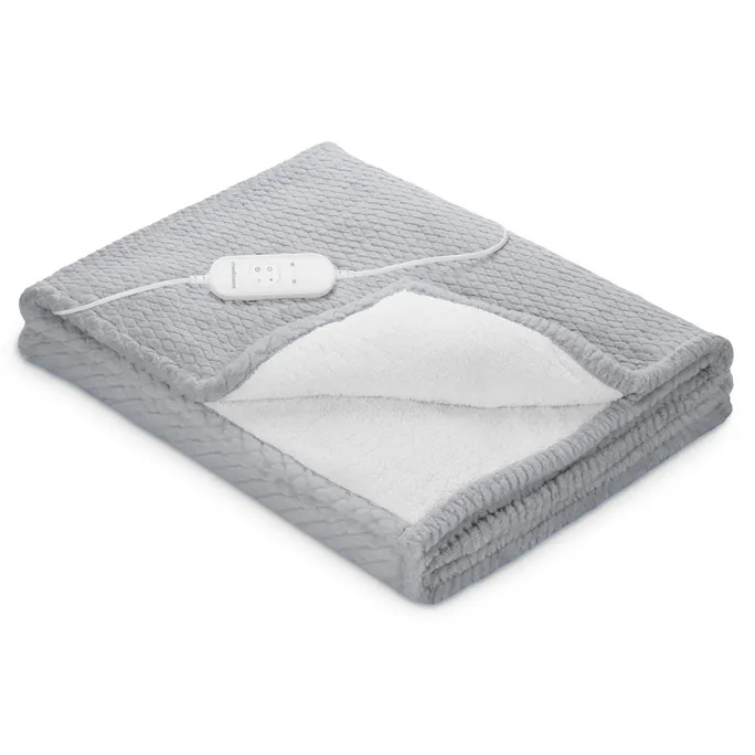 Medisana HB 416 Kuschelheizdecke hellgrau