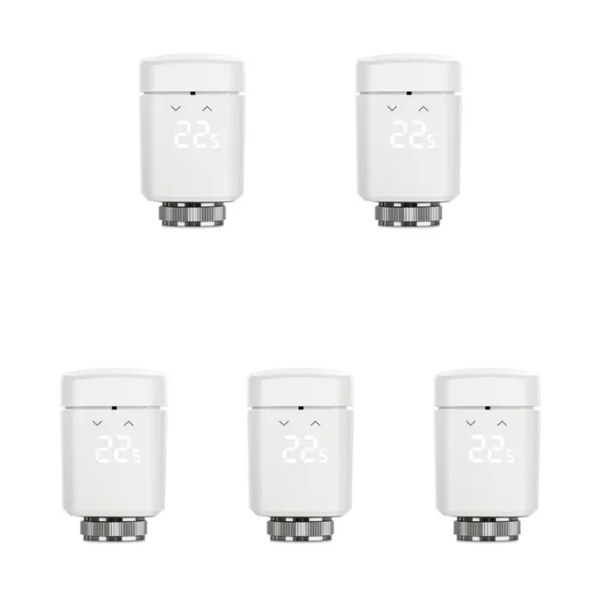Eve Thermo - Smartes Heizkörperthermostat (Matter) 5er Pack