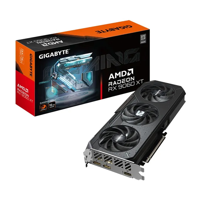 GIGABYTE Radeon RX 9060 XT GAMING Grafikkarte 16 GB