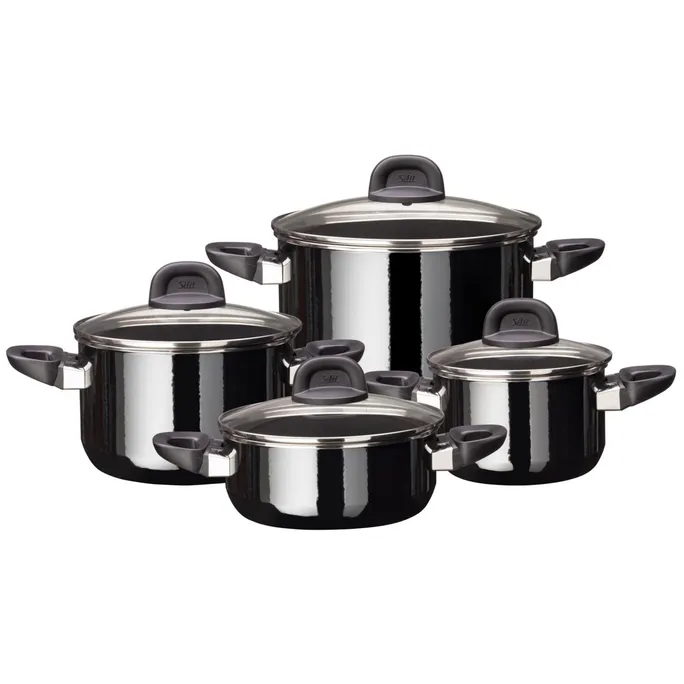 Silit Silargan® Modesto Topf-Set 4-teilig Black