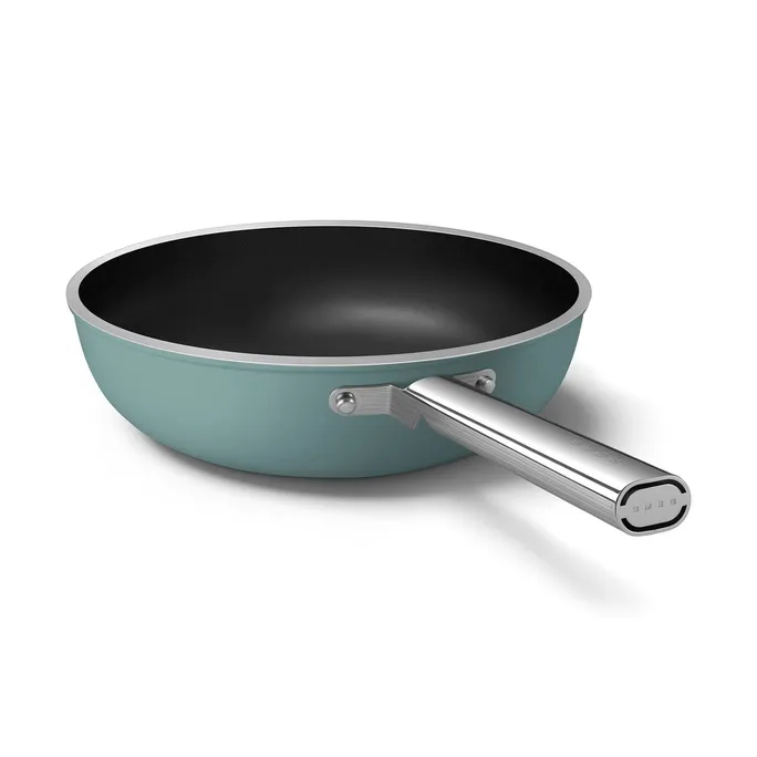 Smeg Wok 50's Style 30 cm Emerald Green