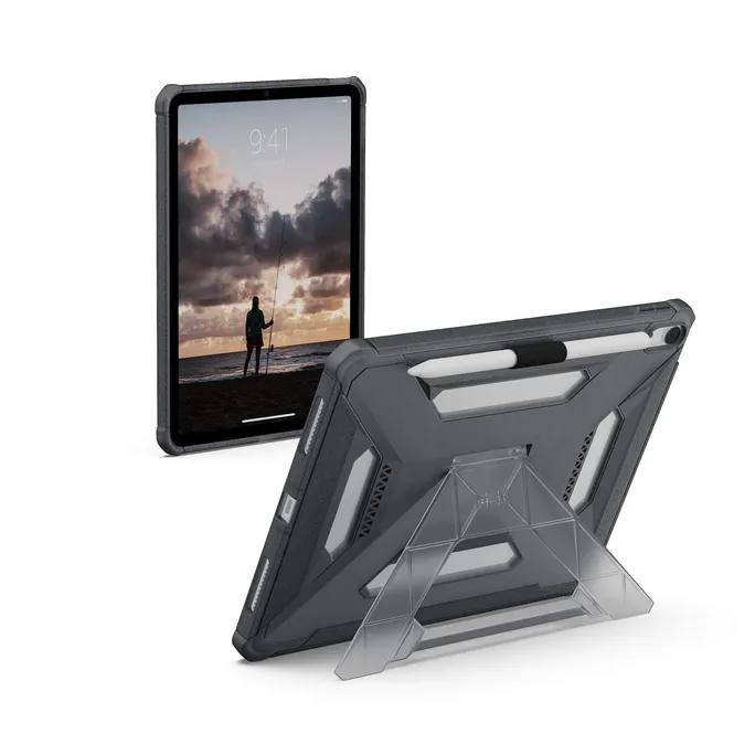 UAG Urban Armor Gear Scout Plus Case mit Kickstand für Apple iPad Air 11" (2025 & 2024) ash