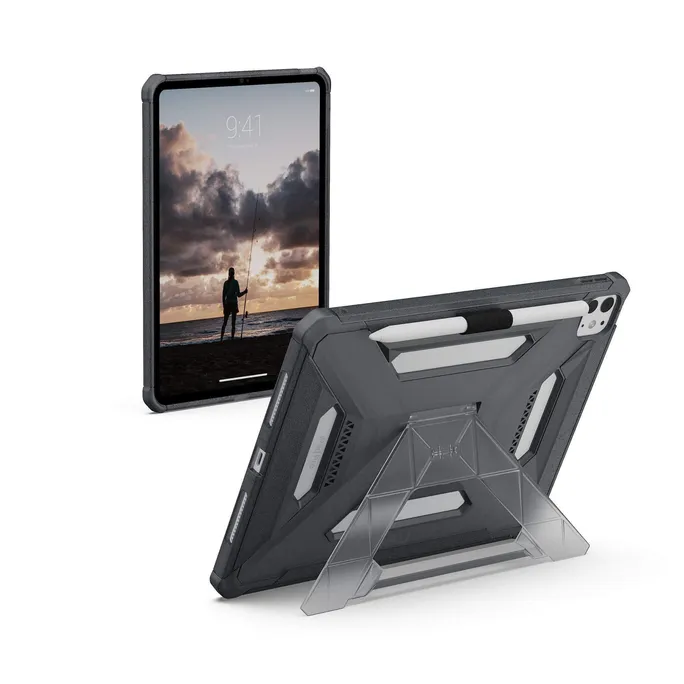 UAG Urban Armor Gear Scout Plus Case mit Kickstand für Apple iPad Pro 11" (2025 & 2024) ash