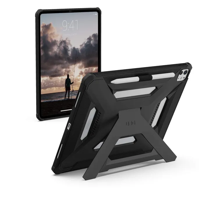 UAG Urban Armor Gear Scout Plus Case mit Kickstand für Apple iPad Pro 13" (2025 & 2024) schwarz