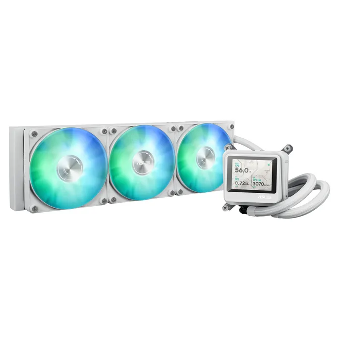 ASUS MAX GAMING LC 360 ARGB LCD White Komplettwasserkühlung für CPUs