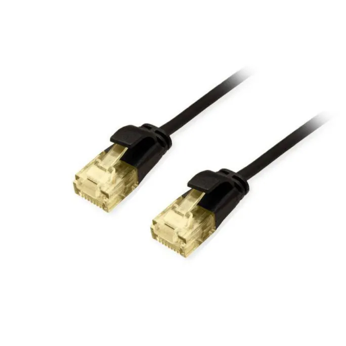 Equip 62690507101 Slim-Patchkabel, Cat.6A, U/UTP, 2m, Schwarz