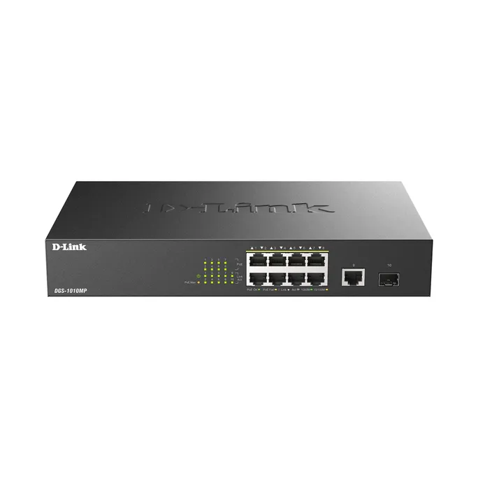D-Link DGS-1010MP/E 10-Port Layer2 PoE+ Gigabit Switch
