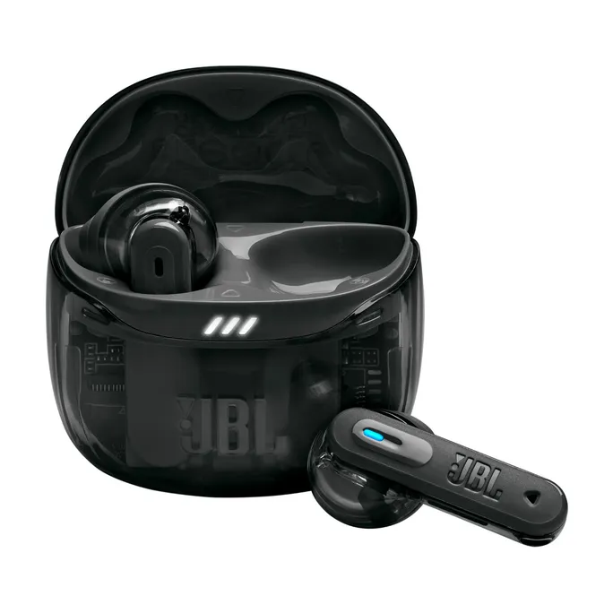 JBL TUNE FLEX 2 - True Wireless In Ear-Kopfhörer Noise Cancelling schwarz transparent