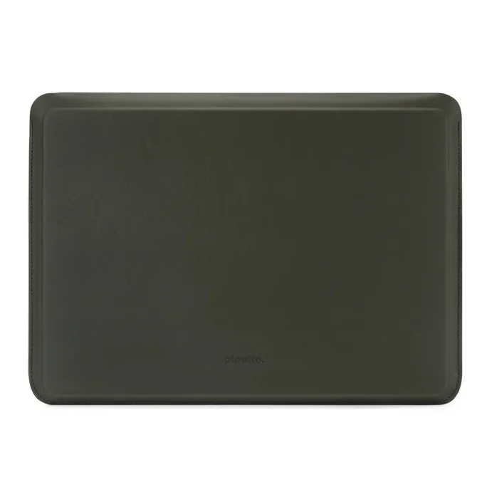 pipetto Ultra Slim Sleeve MacBook 13/14 Zoll Dunkelgrün
