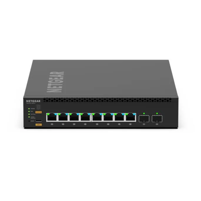 NETGEAR M4350-8M2V (MSM4310) 8x2.5G PoE++ (119W base, up to 551W) and 2x25G SFP28 Managed Switch