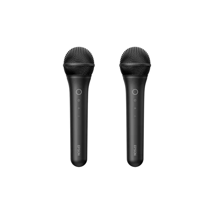 Epson Kabelloses Karaoke-Mikrofonpaar ELPKM01 Schwarz