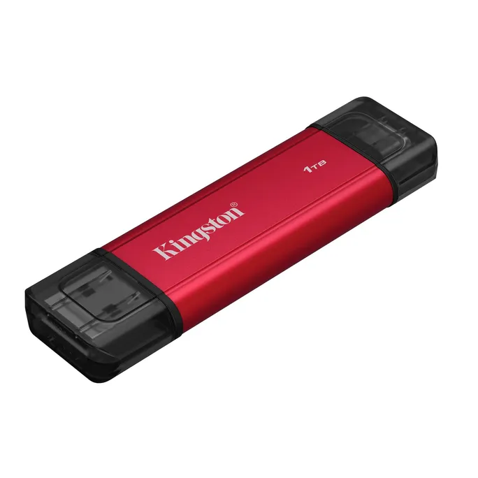 Kingston SPSD Dual Portable 1 TB USB-A 3.1 (10Gb/​s), USB-C 3.1 (10Gb/​s) externe Festplatte SSD