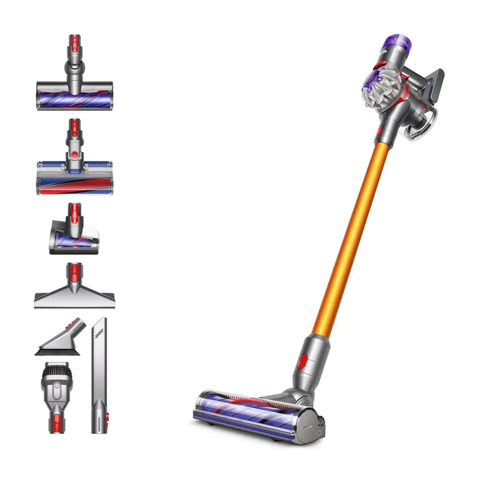 Dyson V8 Absolute Akku-Handstaubsauger silber/gelb