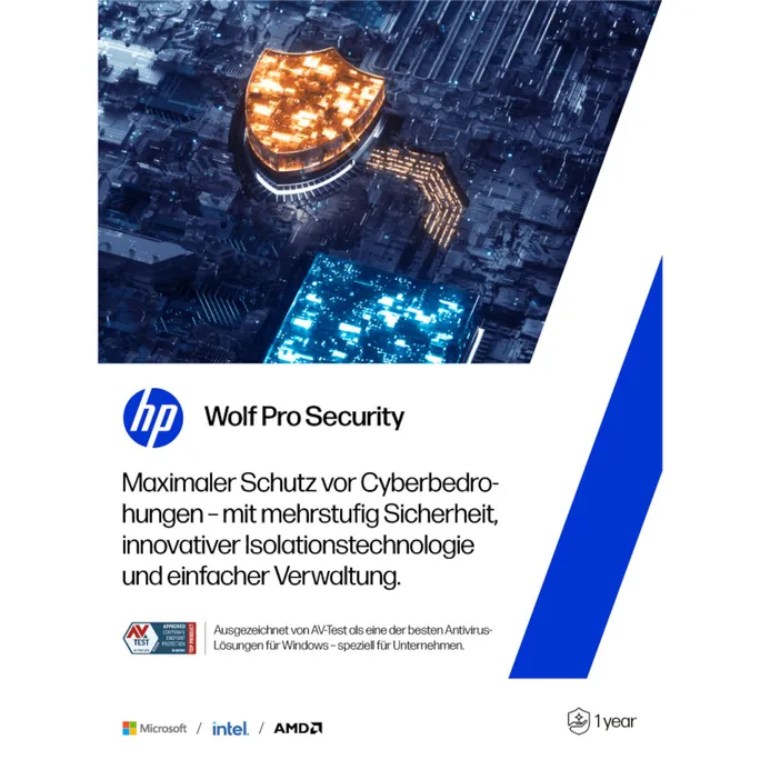 HP Wolf Pro Security für 1 Jahr - Elektronische Lizenz für 1 Gerät (100-499 Lizenzen)