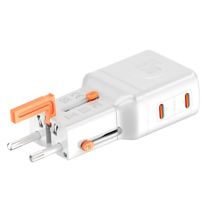 4smarts Weltreiseadapter Nomad Pocket 65W, weiß