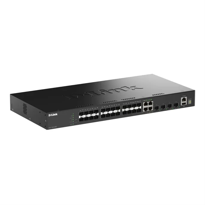 D-Link DGS-1530-28SC/E Smart Managed 20 × SFP, 4 × Combo-Ports, 4 × 10G SFP+