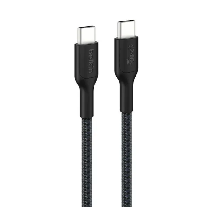 Belkin BOOST CHARGE 240W USB-C/USB-C-Kabel 3 m Schwarz