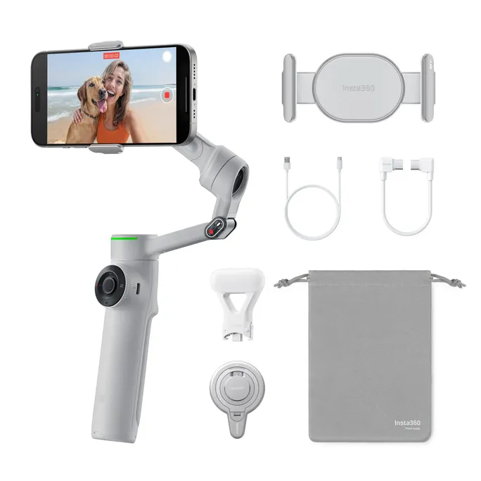 Insta360 Flow 2 Pro Creator Bundle Stone Gray