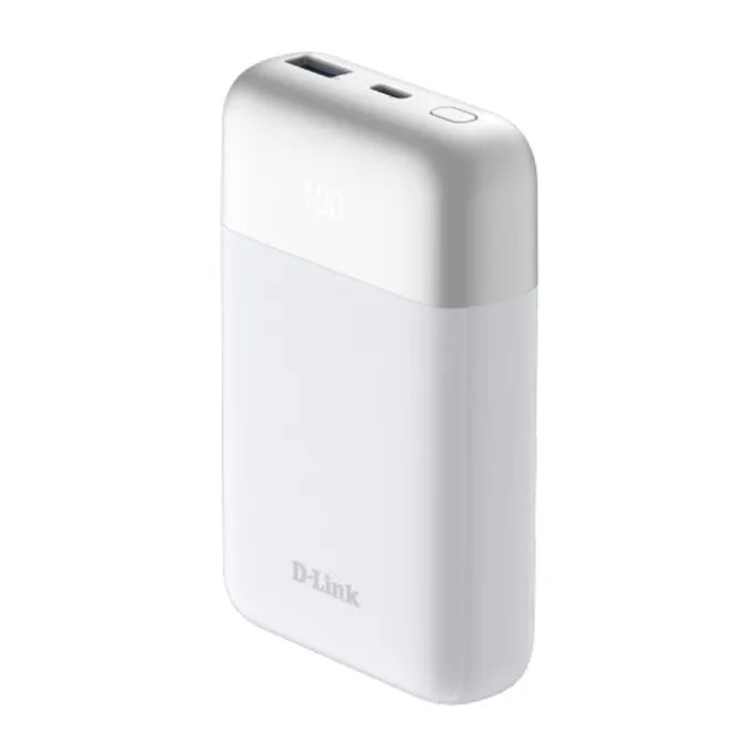D-Link DPP-101 Powerbank 10000 mAh 18 Watt Weiß