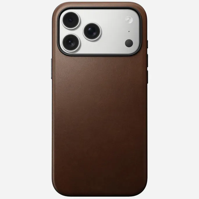 Nomad Modern Leather Case iPhone 17 Pro Max Brown