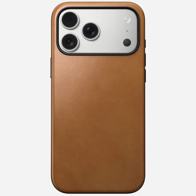 Nomad Modern Leather Case iPhone 17 Pro Max English Tan