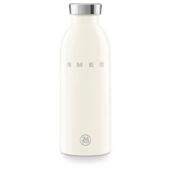 SMEG WBF01CR 24Bottles® Clima Bottle isolierte Edelstahlflasche Creme 500 ml