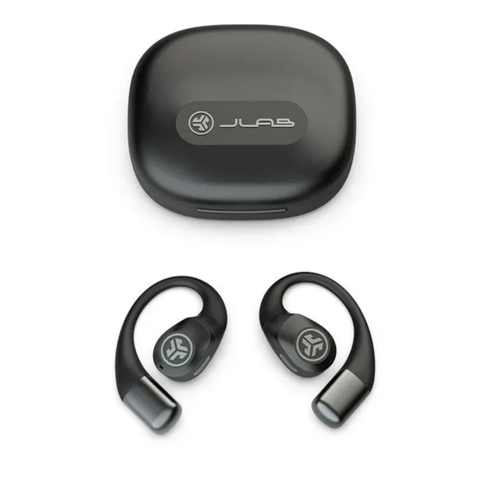 JLab Epic Open Sport Air Conduction Wireless Earbuds Schwarz