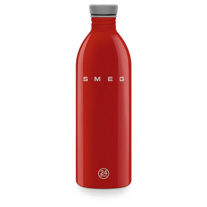 SMEG WBF02RD 24Bottles® Urban Bottle Edelstahlflasche Rot 1l