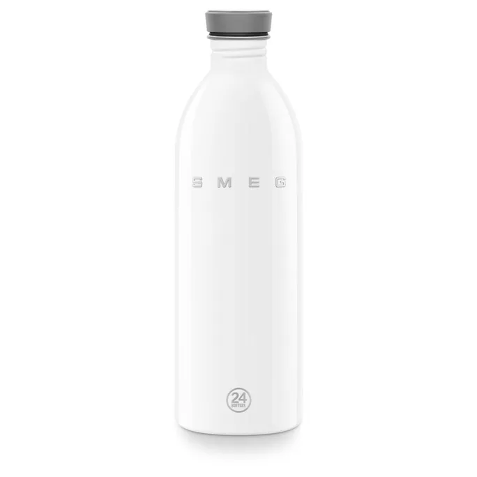 SMEG WBF02WH 24Bottles® Urban Bottle Edelstahlflasche Weiß 1l