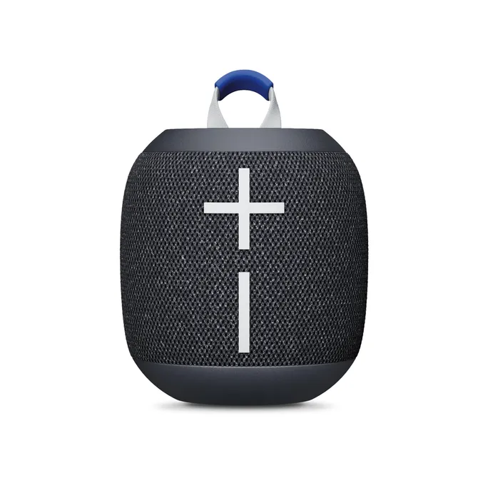 Ultimate Ears WONDERBOOM 4 Schwarz, Kompakter Bluetooth Lautsprecher (A2DP), 360- Grad- Klang, PartyUp Funktion, IP67- zertifizierte