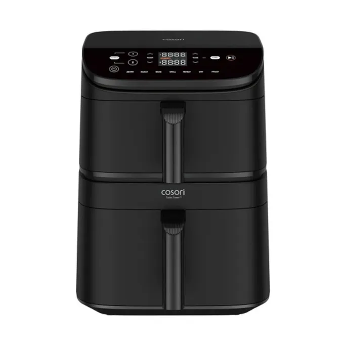 COSORI Turbo Tower 10,8 Liter Heissluftfritteuse CAF-DC121-ADER dunkelgrau