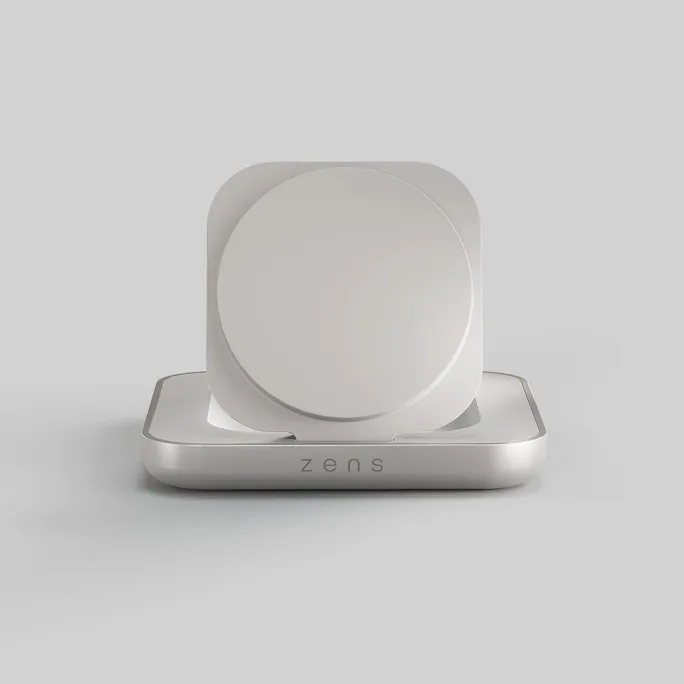 Zens Magnetic Nightstand Charger weiß