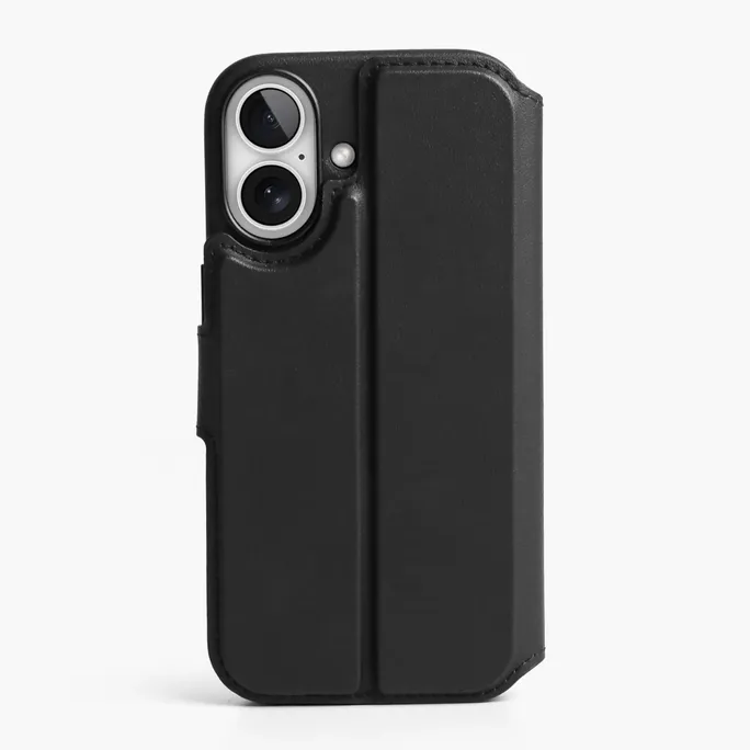 Vonmählen Like Leather Folio für iPhone 17 schwarz