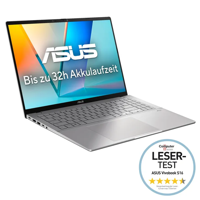 ASUS Vivobook S 16 S3607QA-SH095W 16" WUXGA OLED Snapdragon X1-26-100 16GB/1TB Win11
