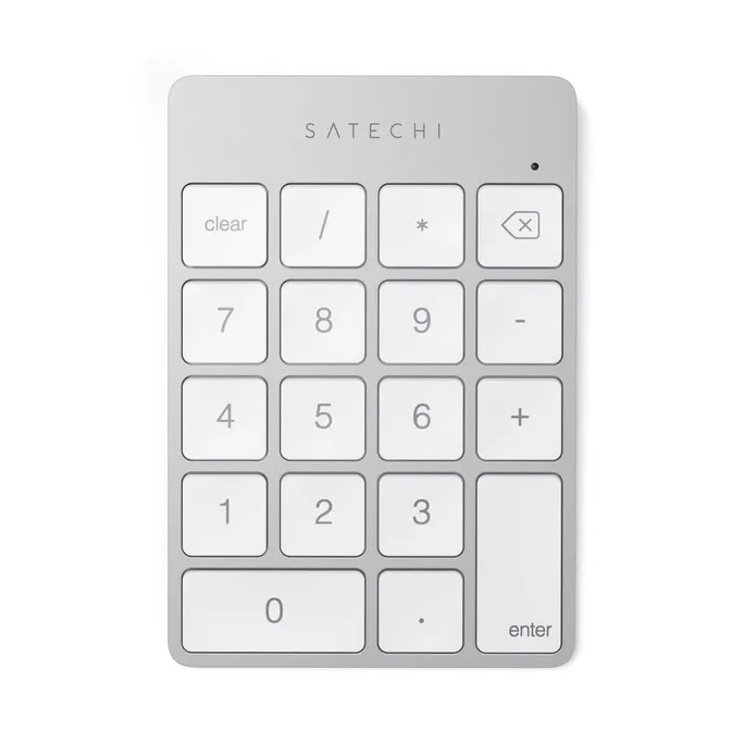 Satechi Slim Wireless Keypad Silber