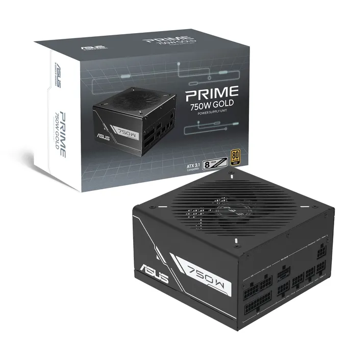 ASUS PRIME-750G-BLACK 80+Gold 7500W ATX3.1 Netzteil