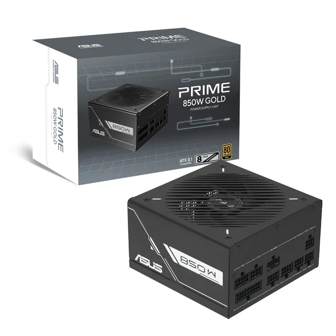 ASUS PRIME-850G-BLACK 80+Gold 850W ATX3.1 Netzteil