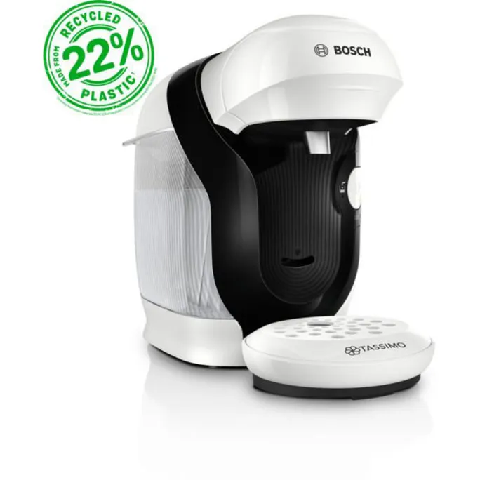 Bosch TAS114E TASSIMO Multi-Getränke-Automat STYLE friendly snow white