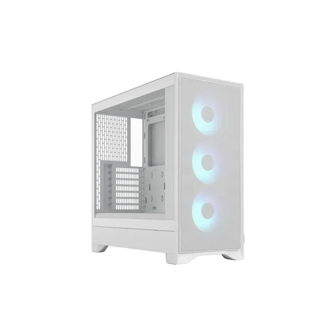 Fractal Design Pop 2 Air Black TG RGB ATX Gaming Gehäuse Weiß