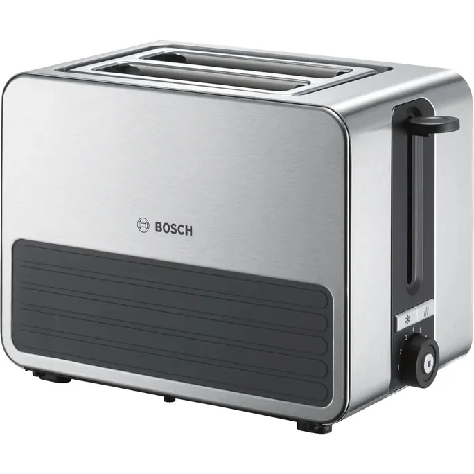 Bosch TAT7S25 Kompakt-Toaster grau schwarz