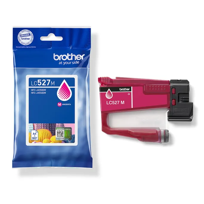 Brother LC527M Original Druckerpatrone Magenta für ca. 900 Seiten