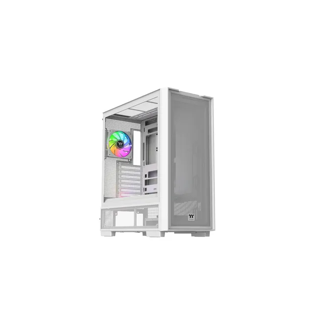 THERMALTAKE S380 TG ARGB Midi Tower ATX Gehäuse snow