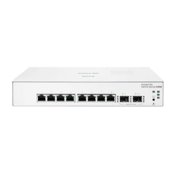 HPE Instant On 1930 8p Gigabit 2p SFP Switch