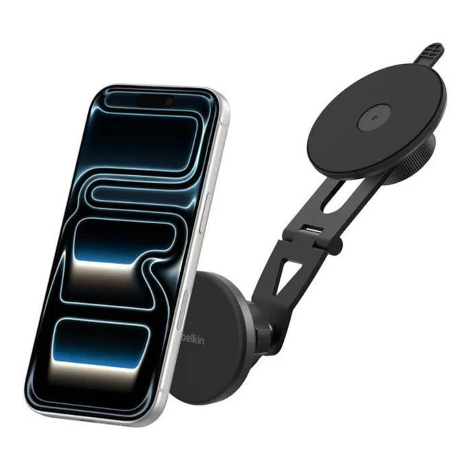 Belkin Qi2 Ladegerät mit Halterung für elektrische Fahrzeuge schwarz