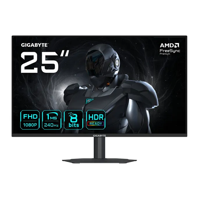 GIGABYTE G25F2A 24.5 Zoll Full HD Fast IPS Panel 16:9 240 Hz Gaming Monitor