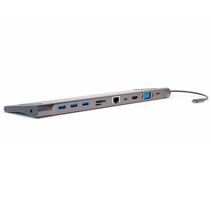 4smarts 11in1 Hub Tablet und Laptop Stand plus DeX-Modus grau