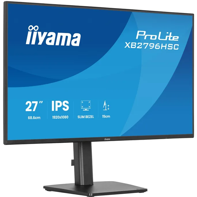 iiyama ProLite XB2796HSC-B1 27" FHD IPS 16:9 144 Hz USB-C 65WPD Monitor