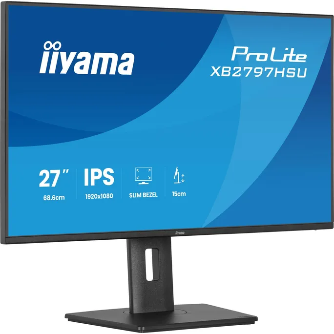 iiyama ProLite XB2797HSU-B1 27" FHD Business IPS 16:9 120 Hz Monitor