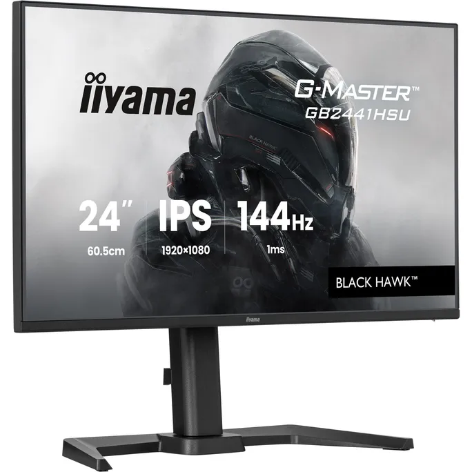 iiyama G-Master Black Hawk GB2441HSU-B1 23.8 Zoll Full HD IPS Panel 16:9 144 Hz Gaming Monitor